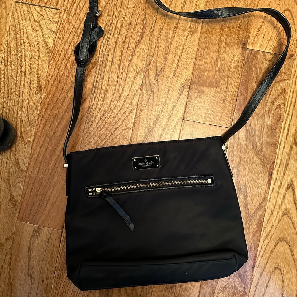 Black Kate spade cross body